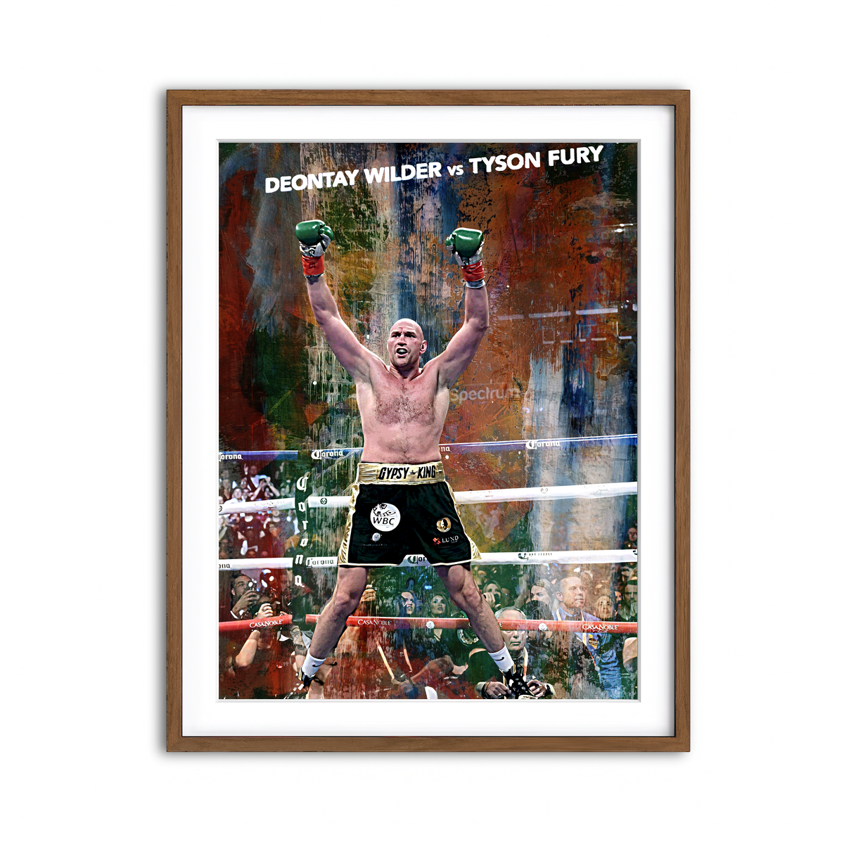 Framed Print 3x4 Walnut