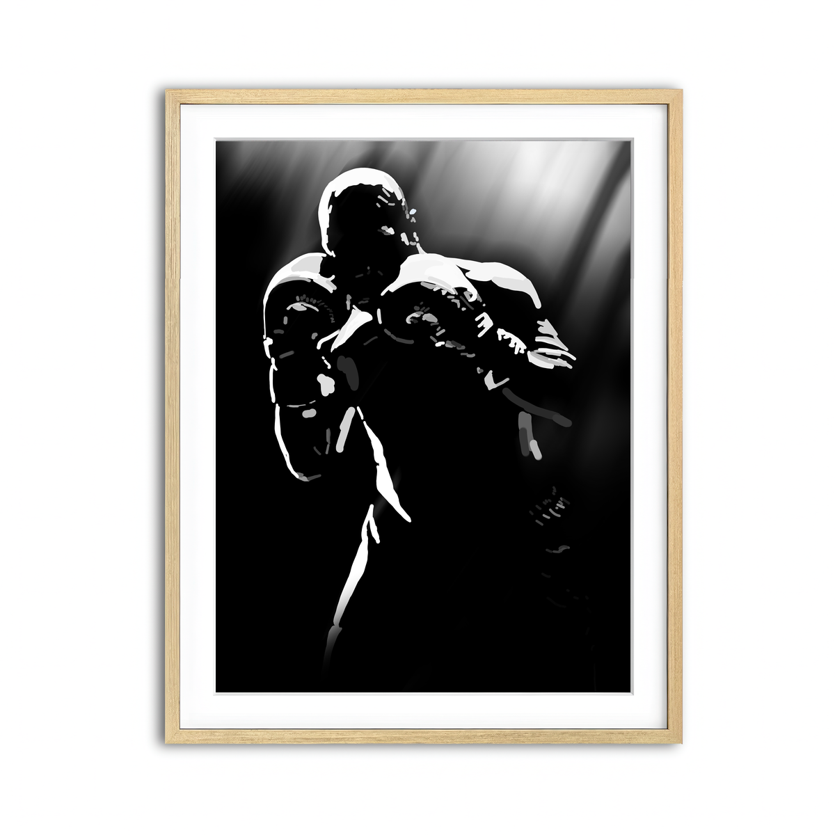 Framed Print 3x4 Natural