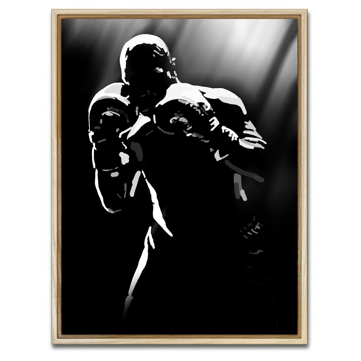 AUTO-MOCKUP WHITE | Tyson | 1 Piece | Natural Framed Canvas | group=3x4
