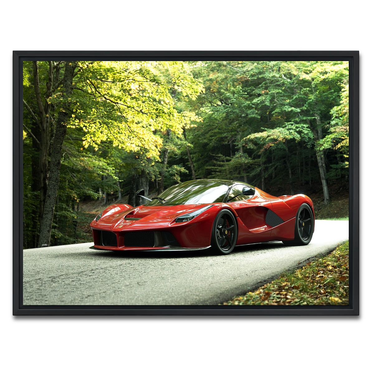 AUTO-MOCKUP WHITE | ULTIMATE | 1 Piece | Black Framed Canvas | group=4x3
