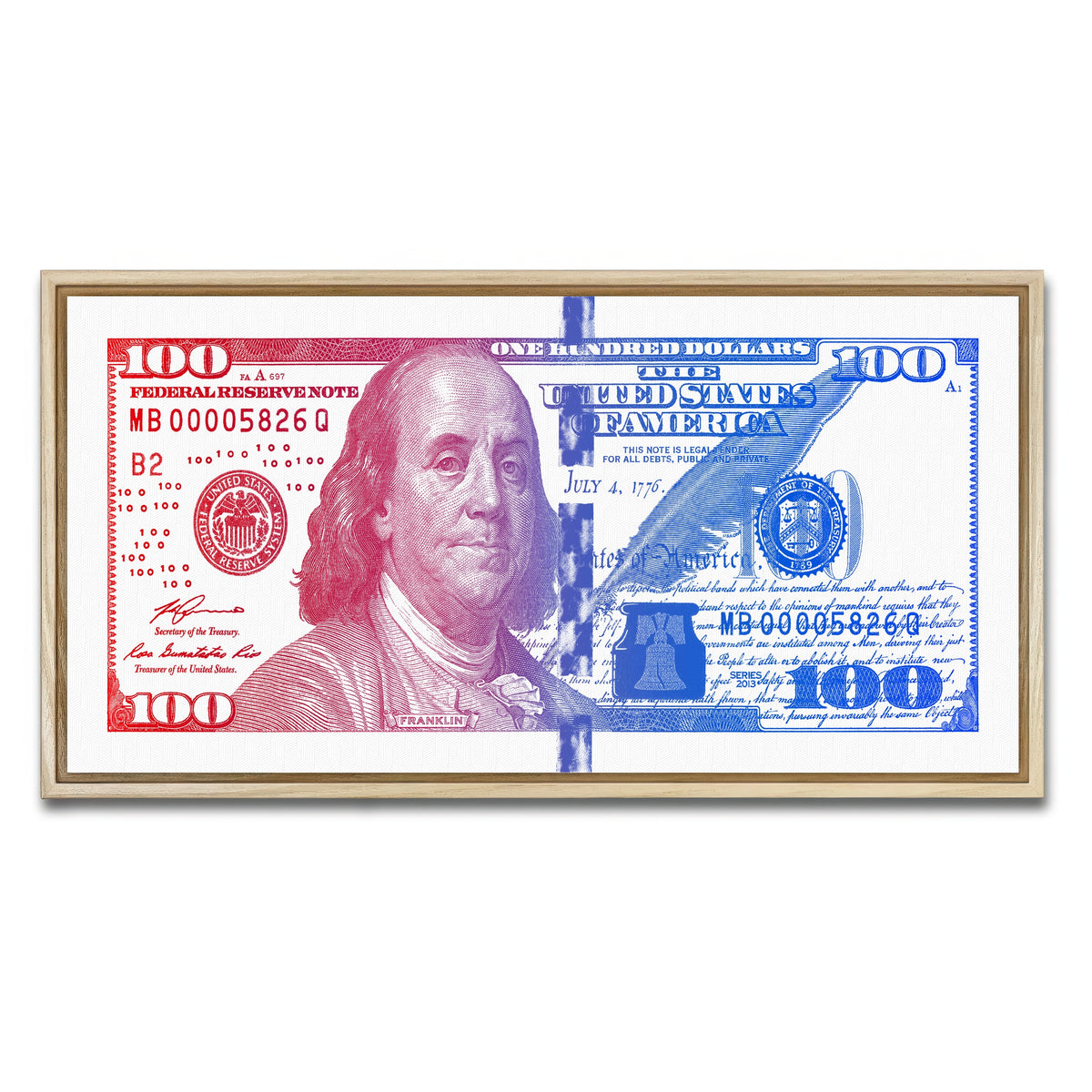 USA Benny Wall Art