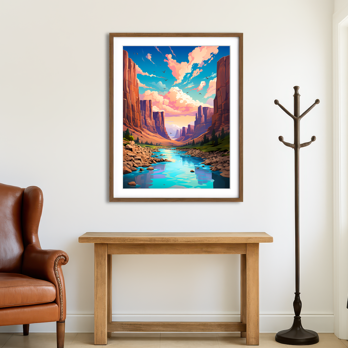 AUTO-MOCKUP ROOM | USA - Grand Canyon Wall Art