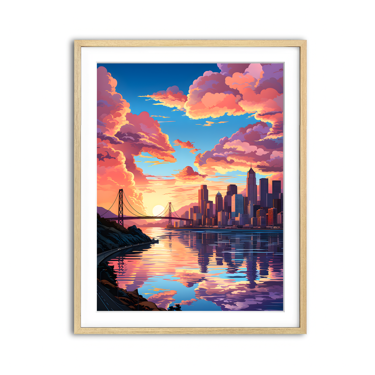 Framed Print 3x4 Natural