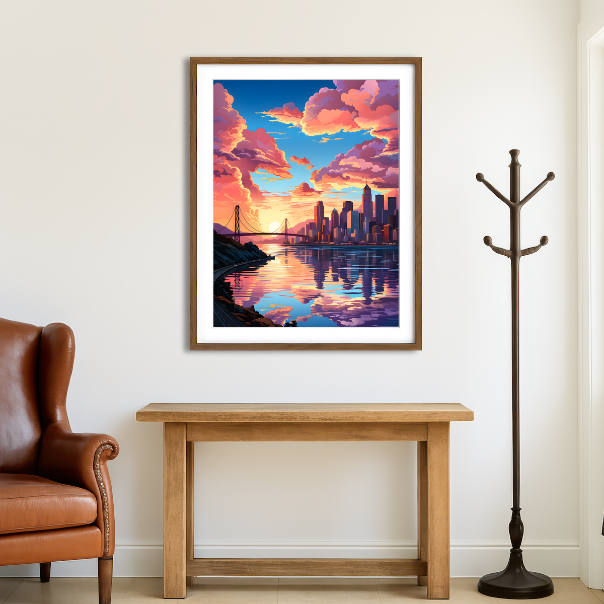 AUTO-MOCKUP ROOM | USA - San Francisco Wall Art