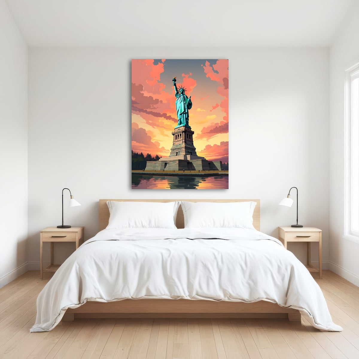 AUTO-MOCKUP ROOM | USA - Statue of Liberty
