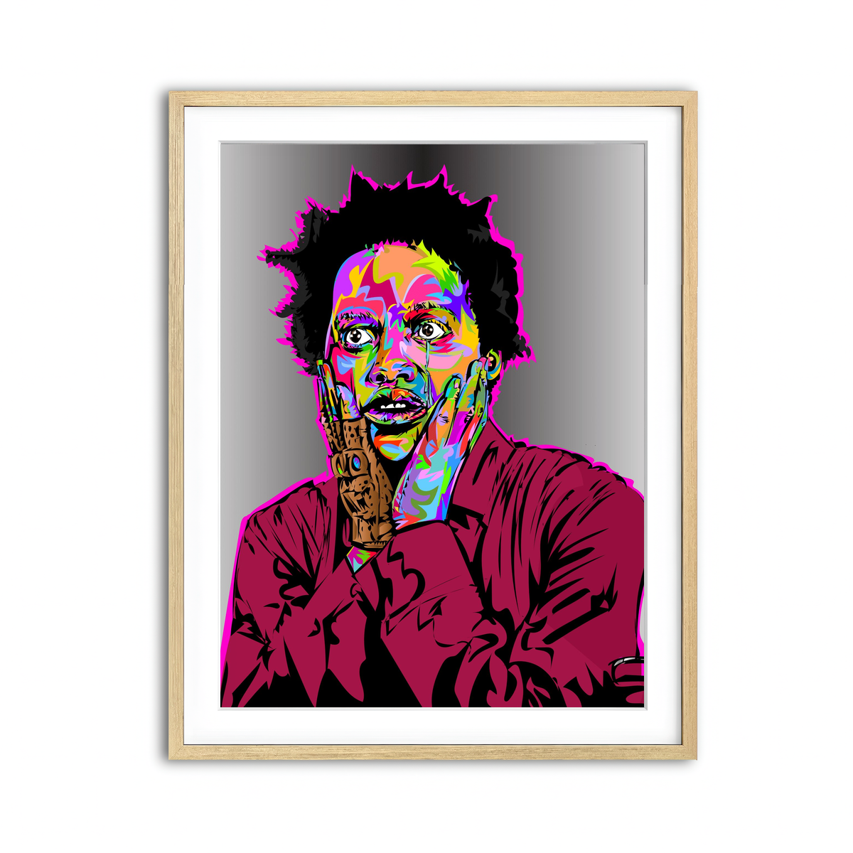 Framed Print 3x4 Natural