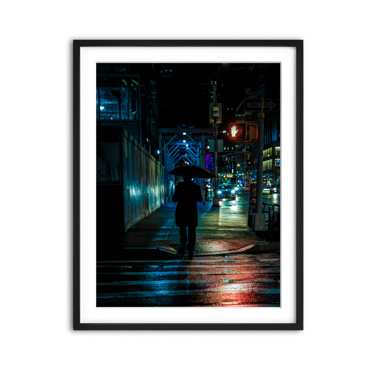 Framed Print 3x4 Black