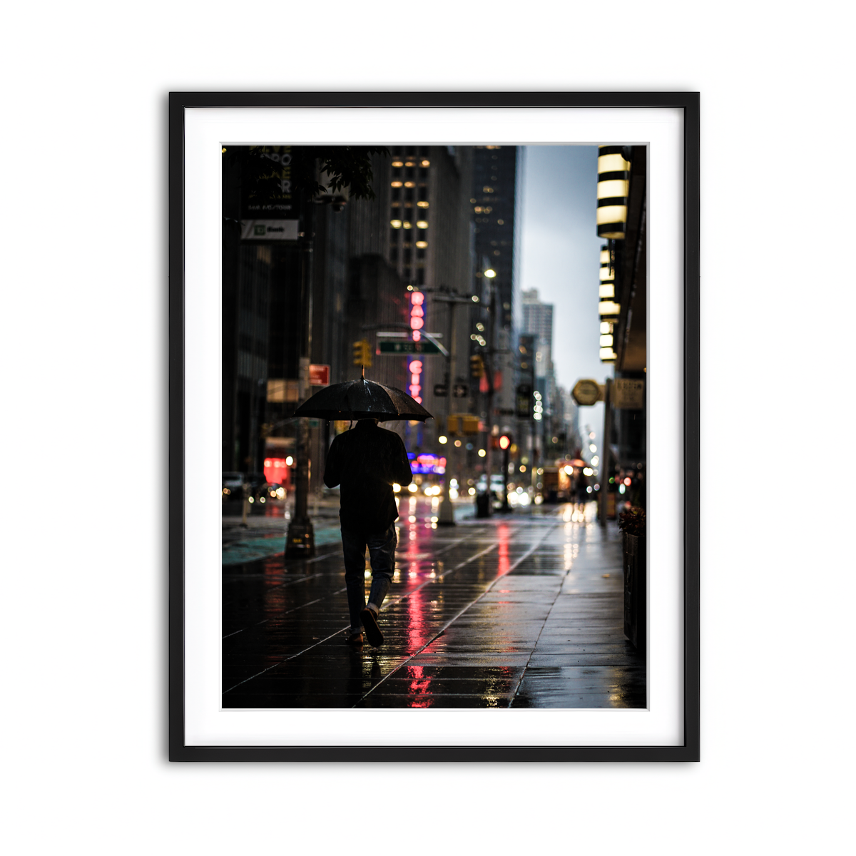 Framed Print 3x4 Black