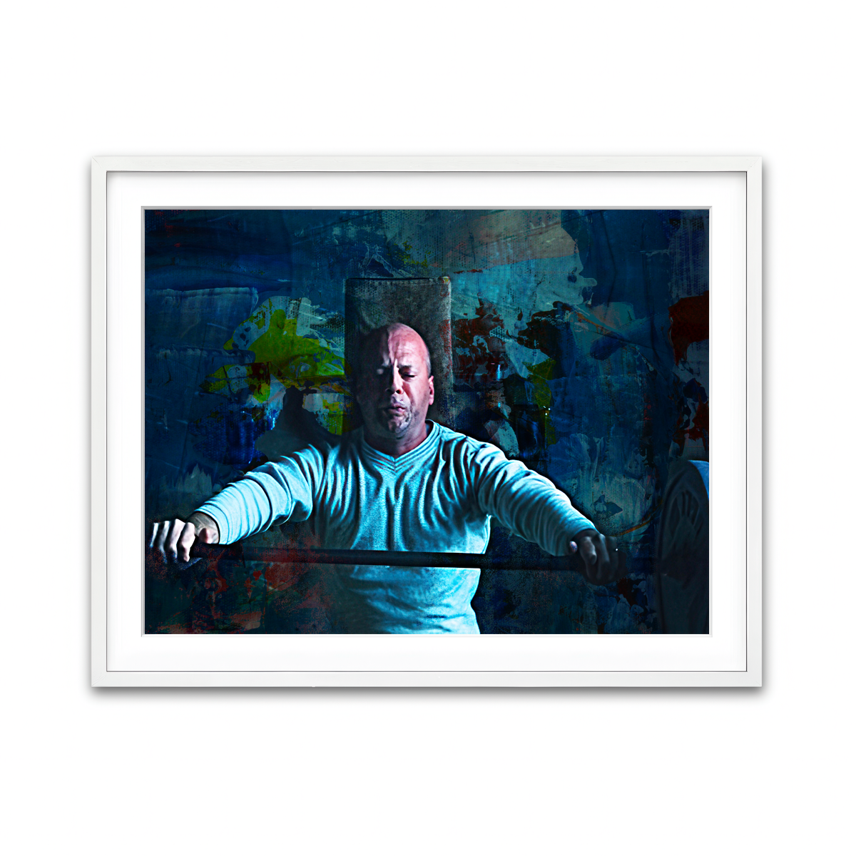 Framed Print 4x3 White