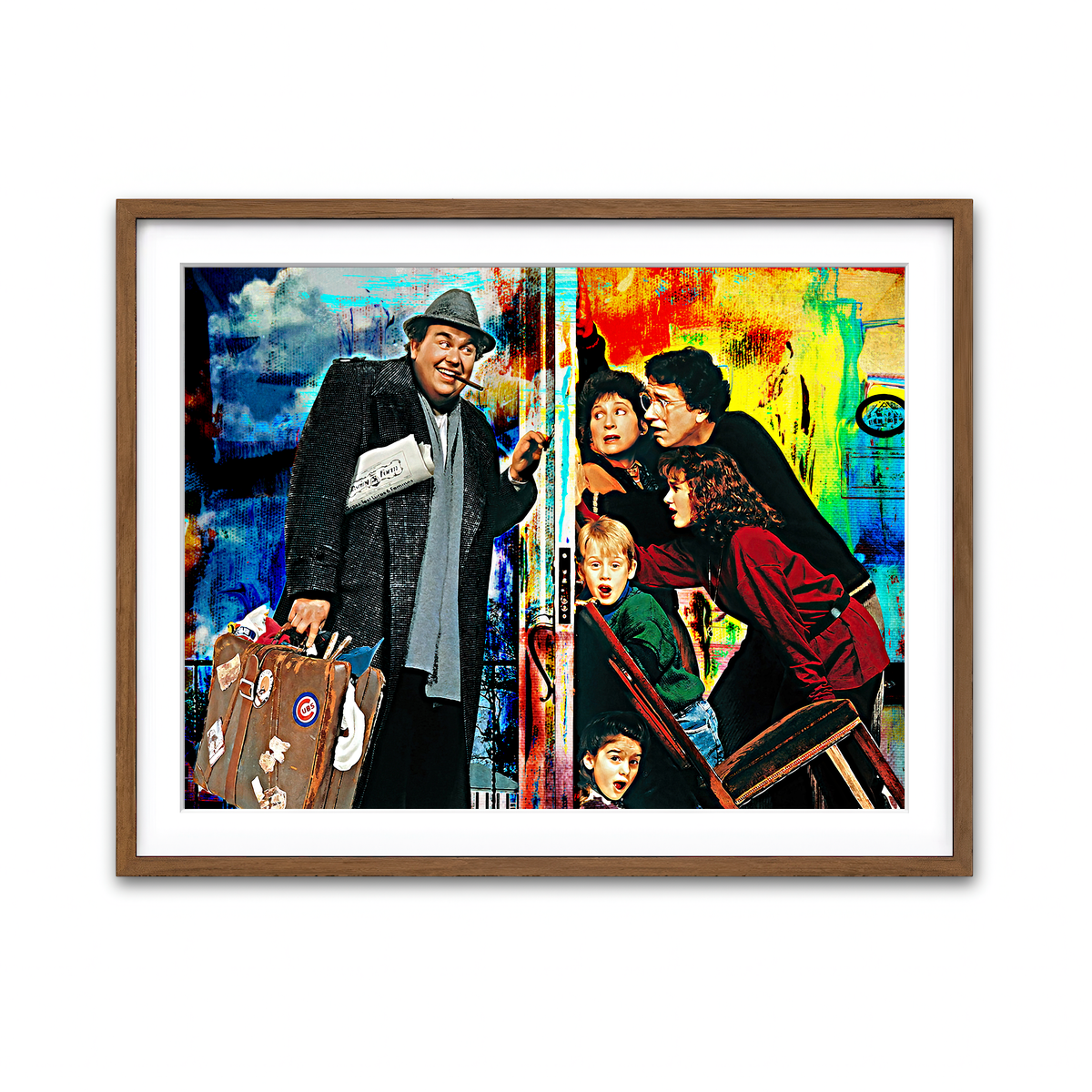 Framed Print 4x3 Walnut