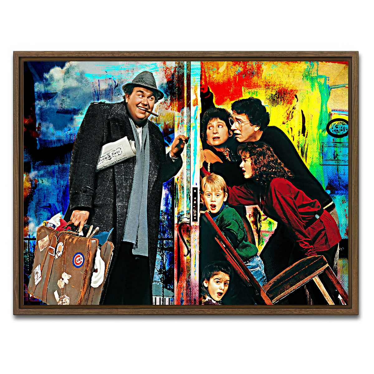 AUTO-MOCKUP WHITE | Uncle Buck | 1 Piece | Walnut Framed Canvas | group=4x3