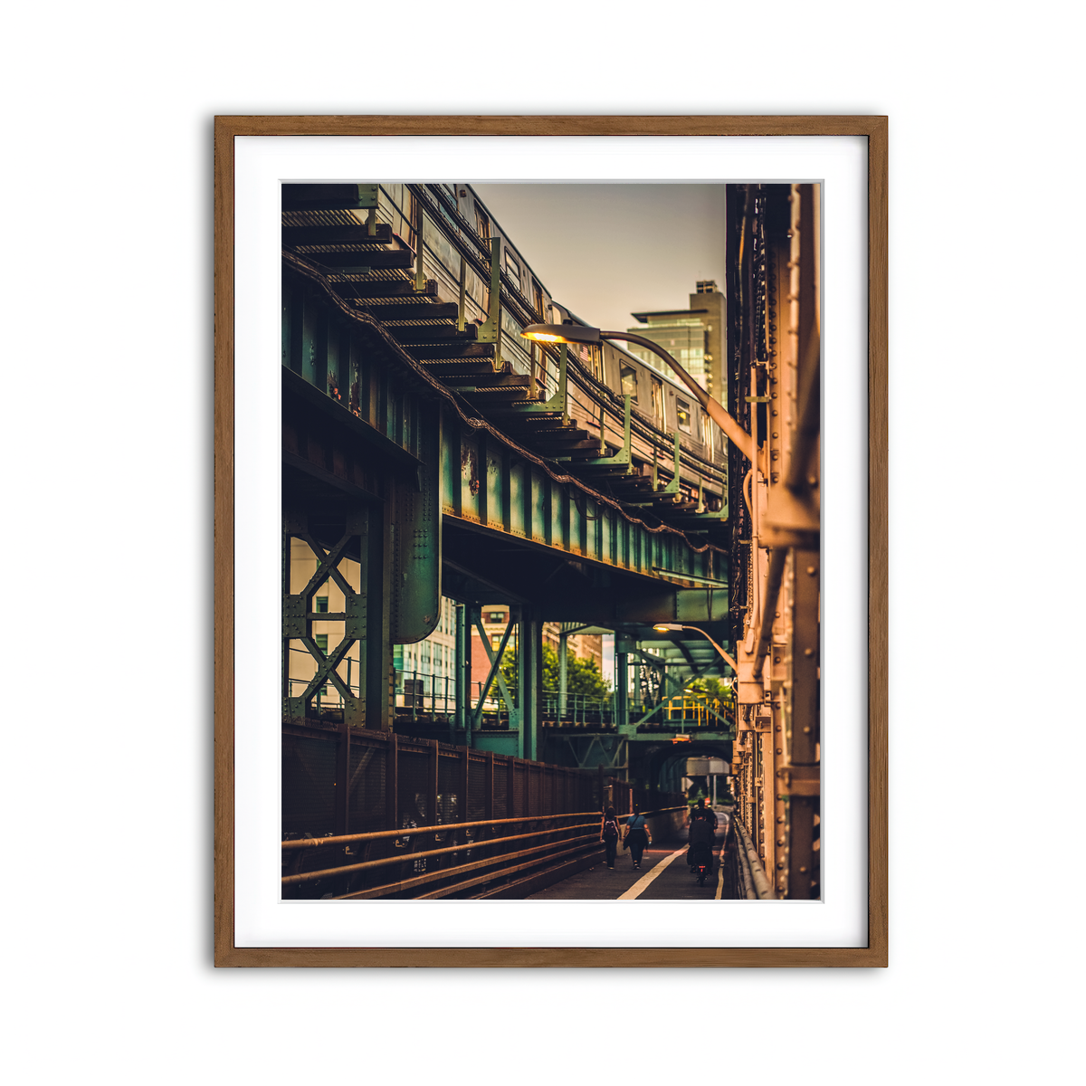 Framed Print 3x4 Walnut