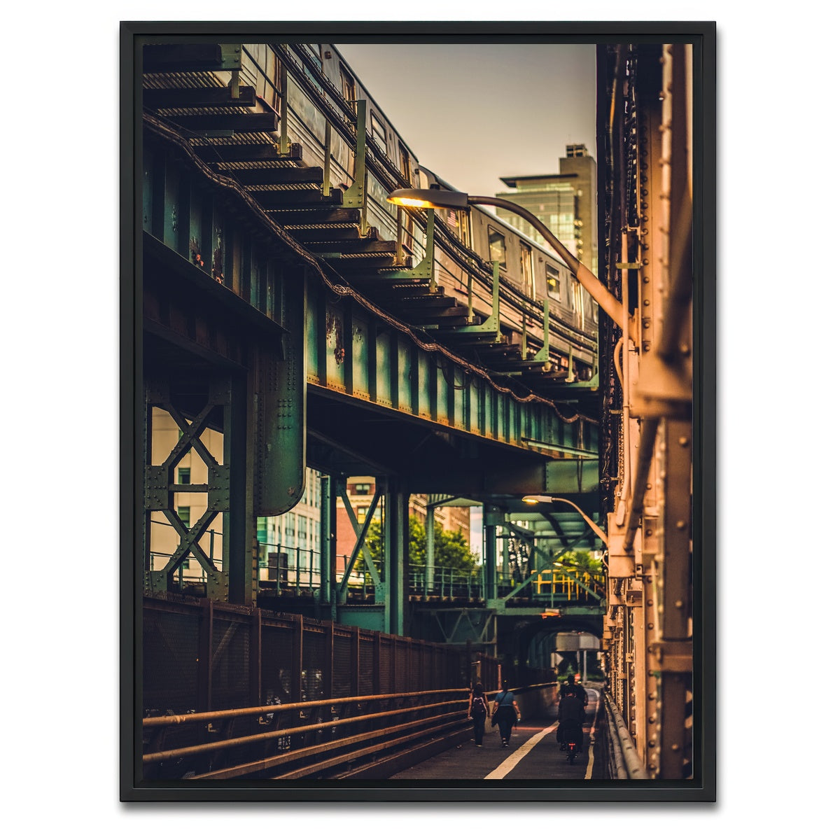 AUTO-MOCKUP WHITE | Under the Bridge Views | 1 Piece | Black Framed Canvas | group=3x4