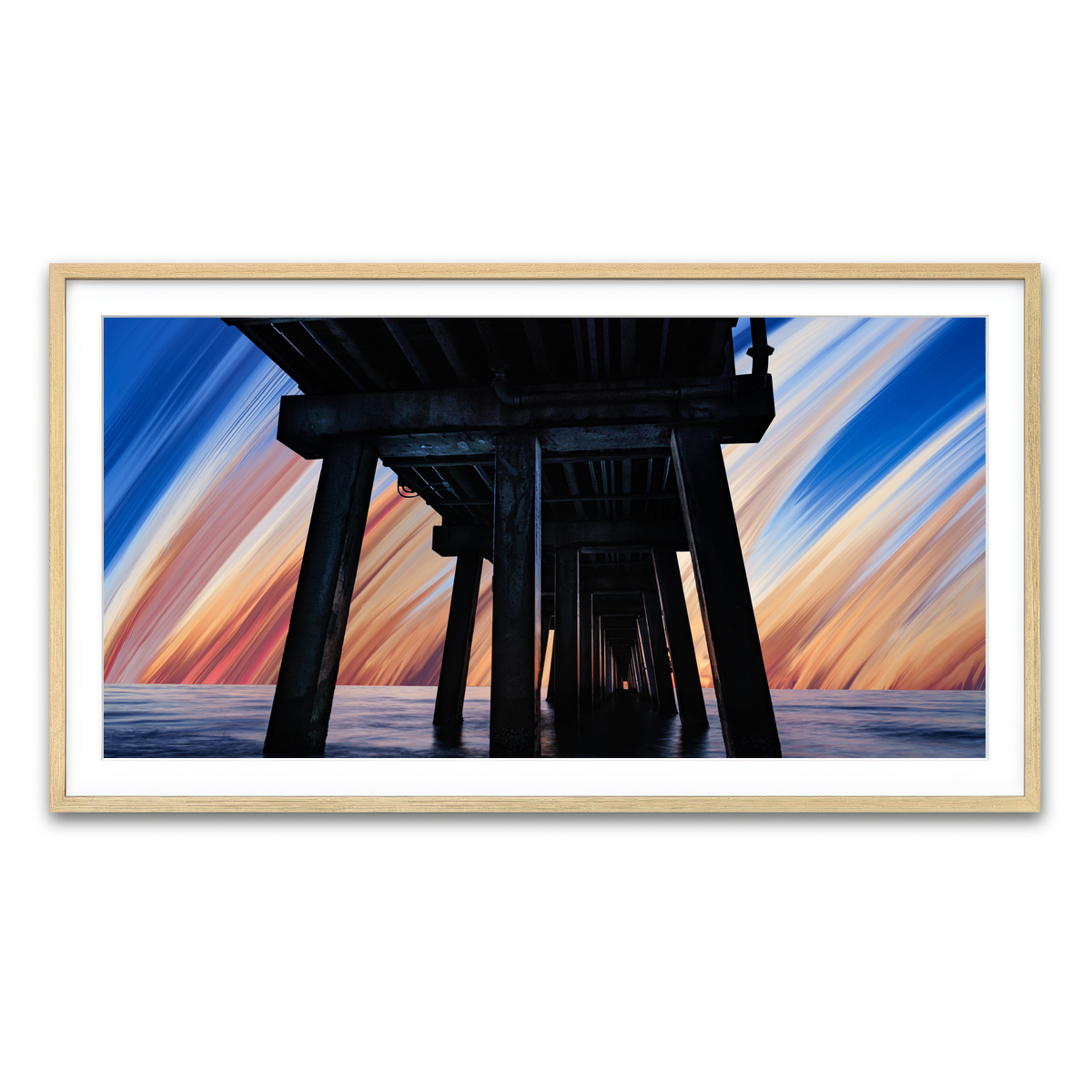 Framed Print 2x1 Natural