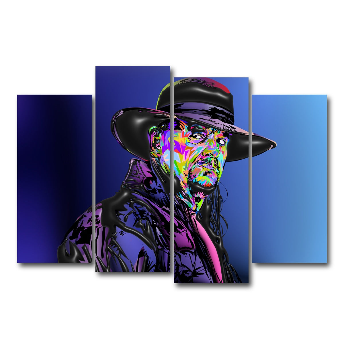 AUTO-MOCKUP WHITE | Undertaker | 4 Piece | Gallery Wrap Canvas | group=4_normal