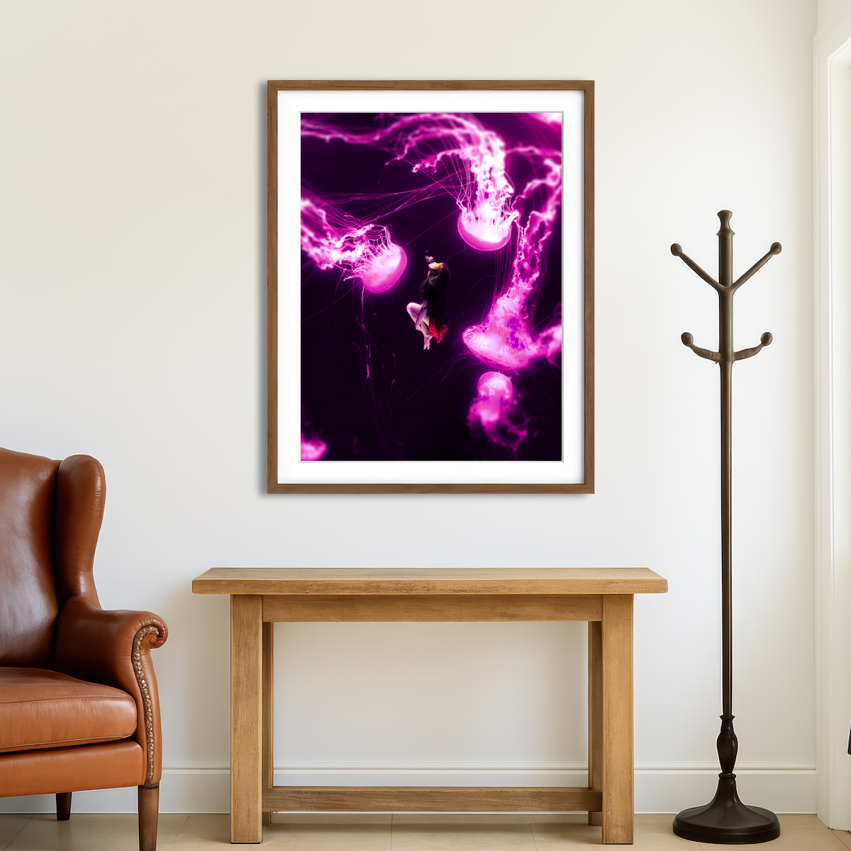 AUTO-MOCKUP ROOM | Underwater Spirits Wall Art