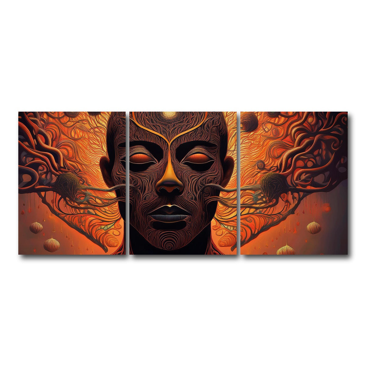 AUTO-MOCKUP WHITE | Unwinding | 3 Piece | Gallery Wrap Canvas | group=18x24