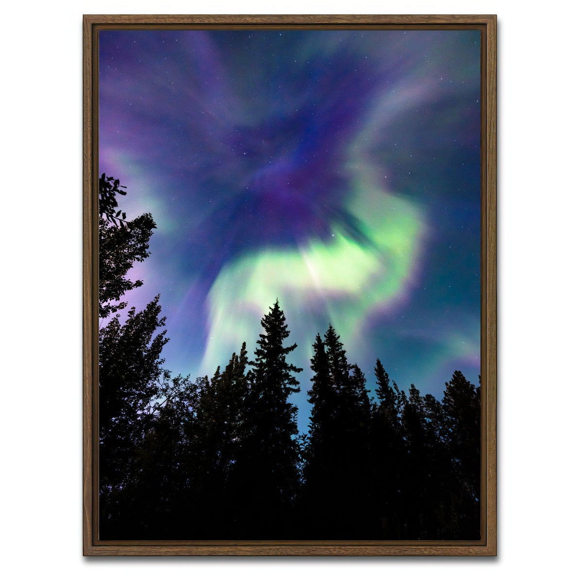 AUTO-MOCKUP WHITE | Up in the Sky | 1 Piece | Walnut Framed Canvas | group=3x4