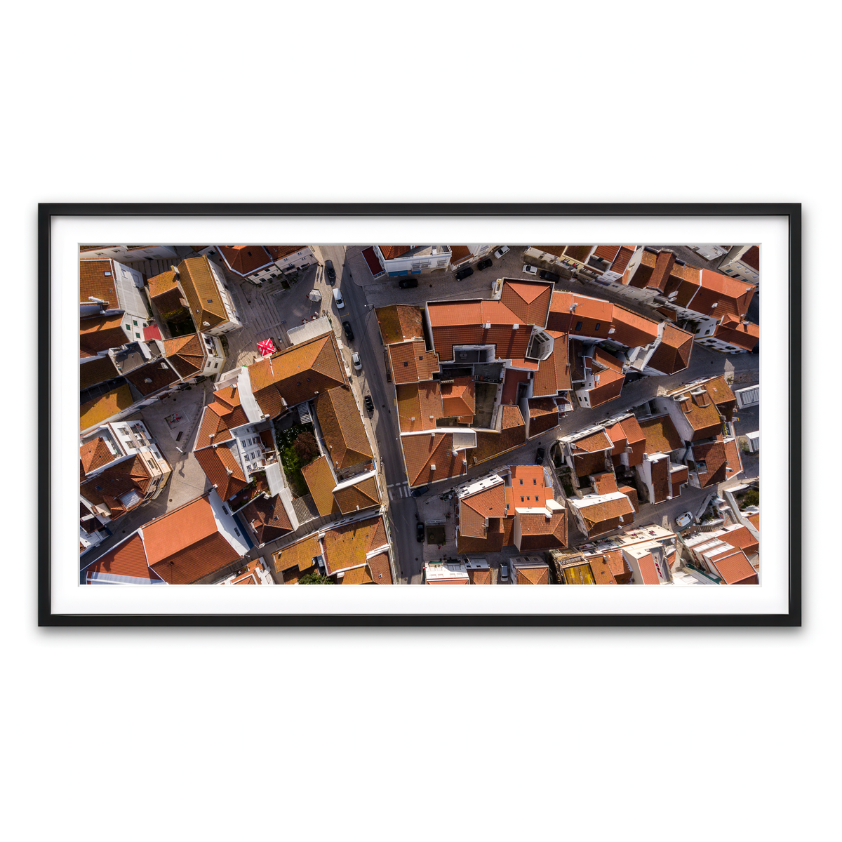 Framed Print 2x1 Black