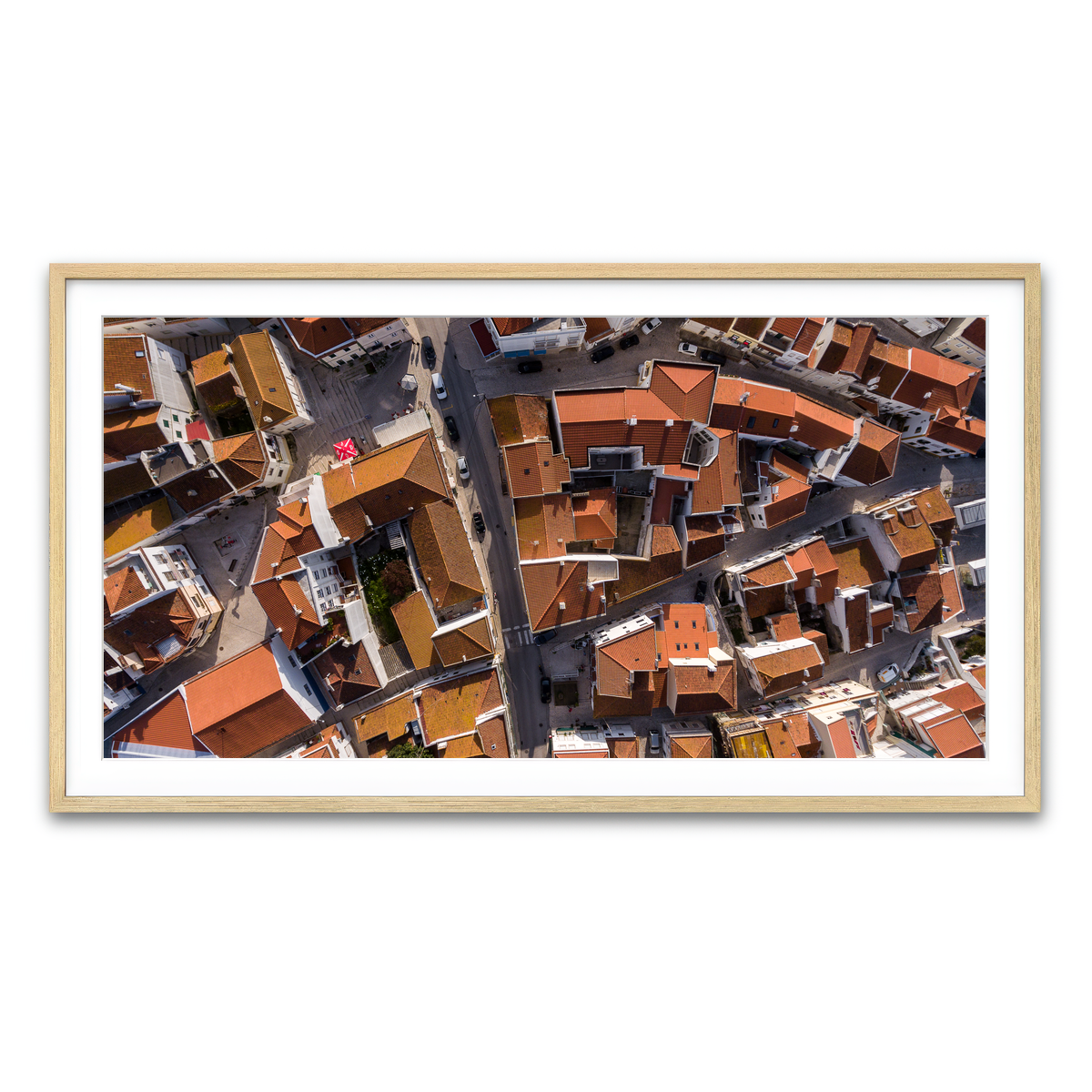 Framed Print 2x1 Natural