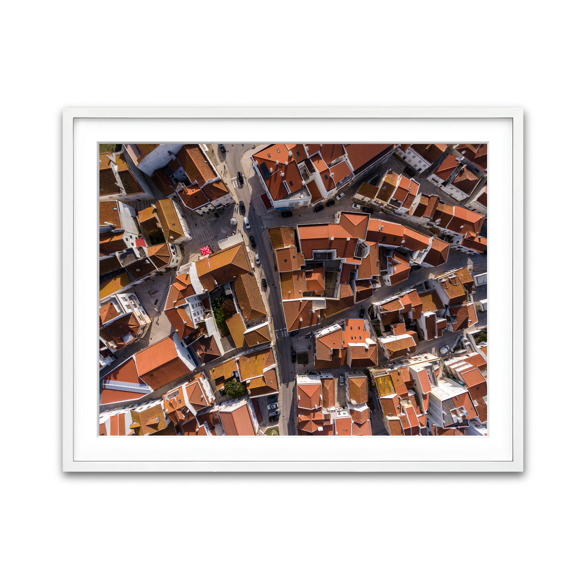 Framed Print 4x3 White