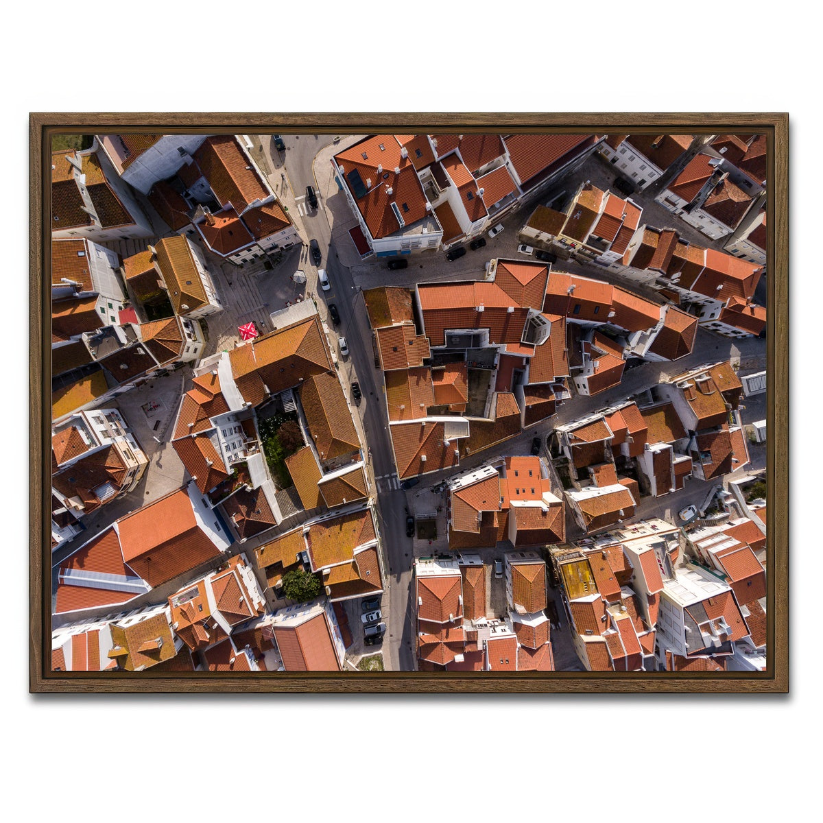 AUTO-MOCKUP WHITE | Urban Bliss | 1 Piece | Walnut Framed Canvas | group=4x3