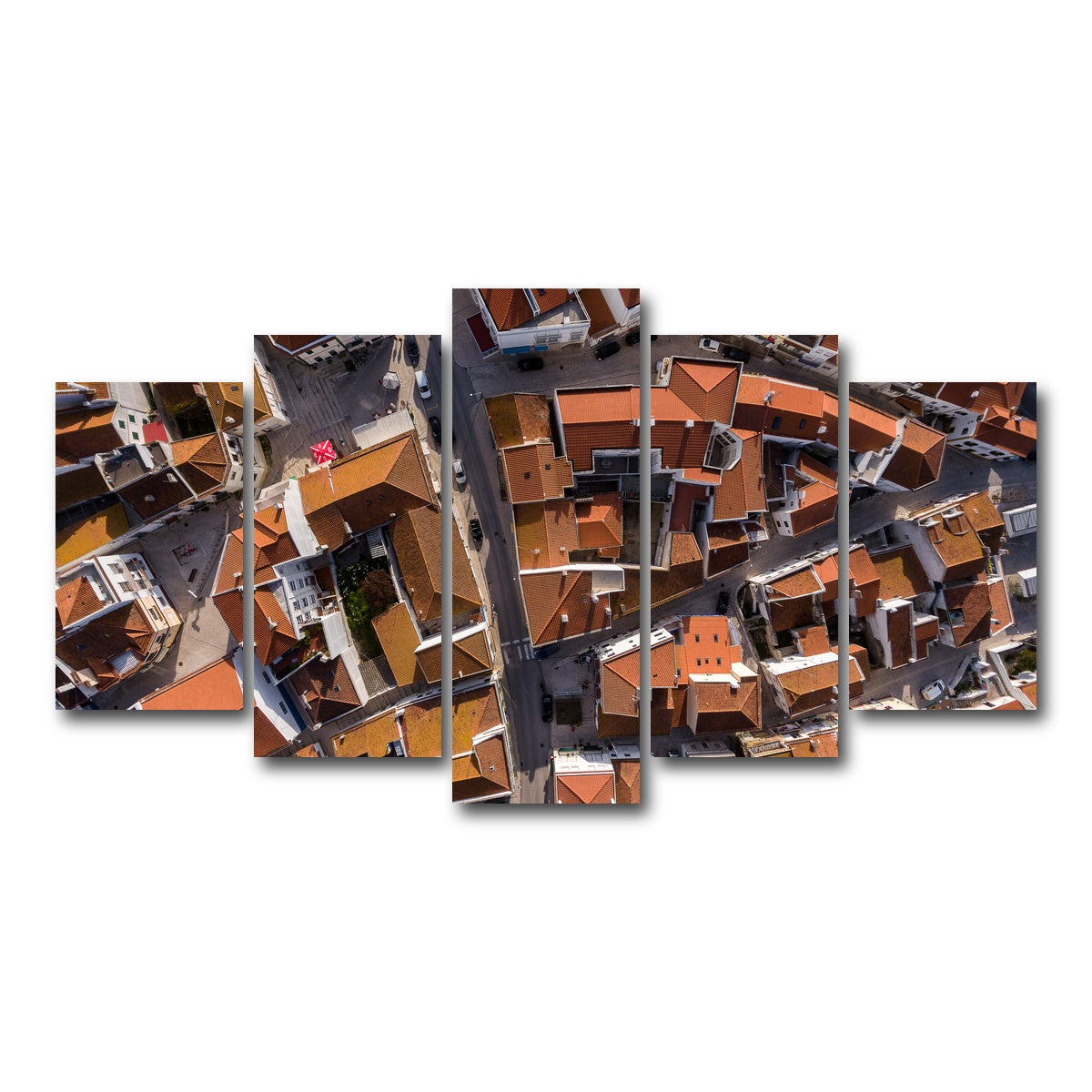 AUTO-MOCKUP WHITE | Urban Bliss | 5 Piece | Gallery Wrap Canvas | group=5_normal