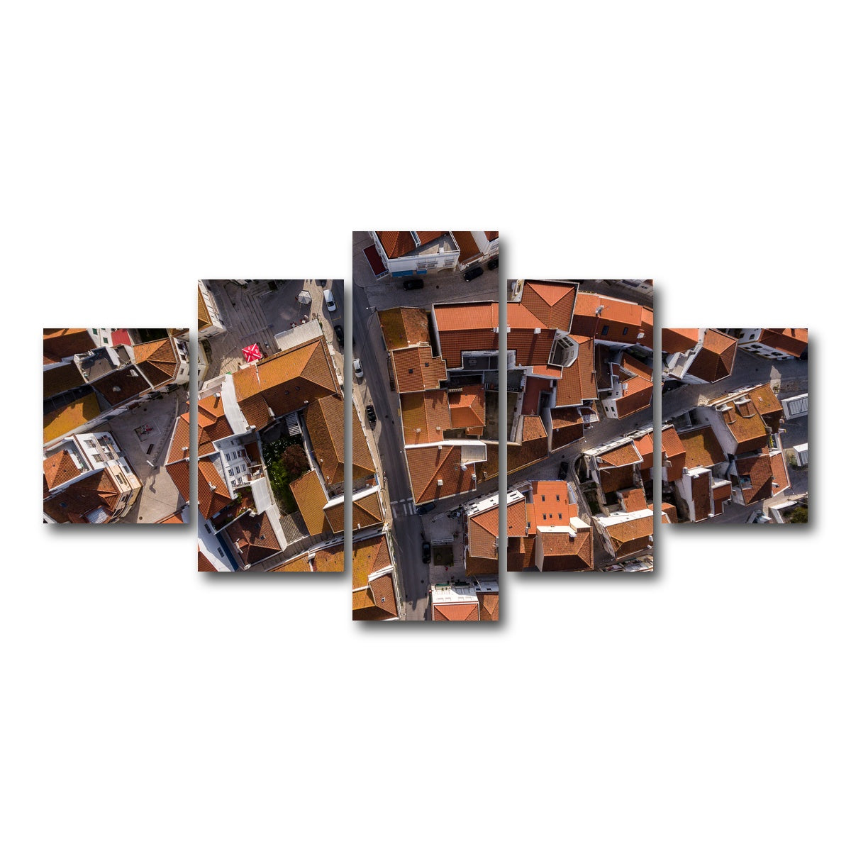 AUTO-MOCKUP WHITE | Urban Bliss | 5 Piece | Gallery Wrap Canvas | group=5_short