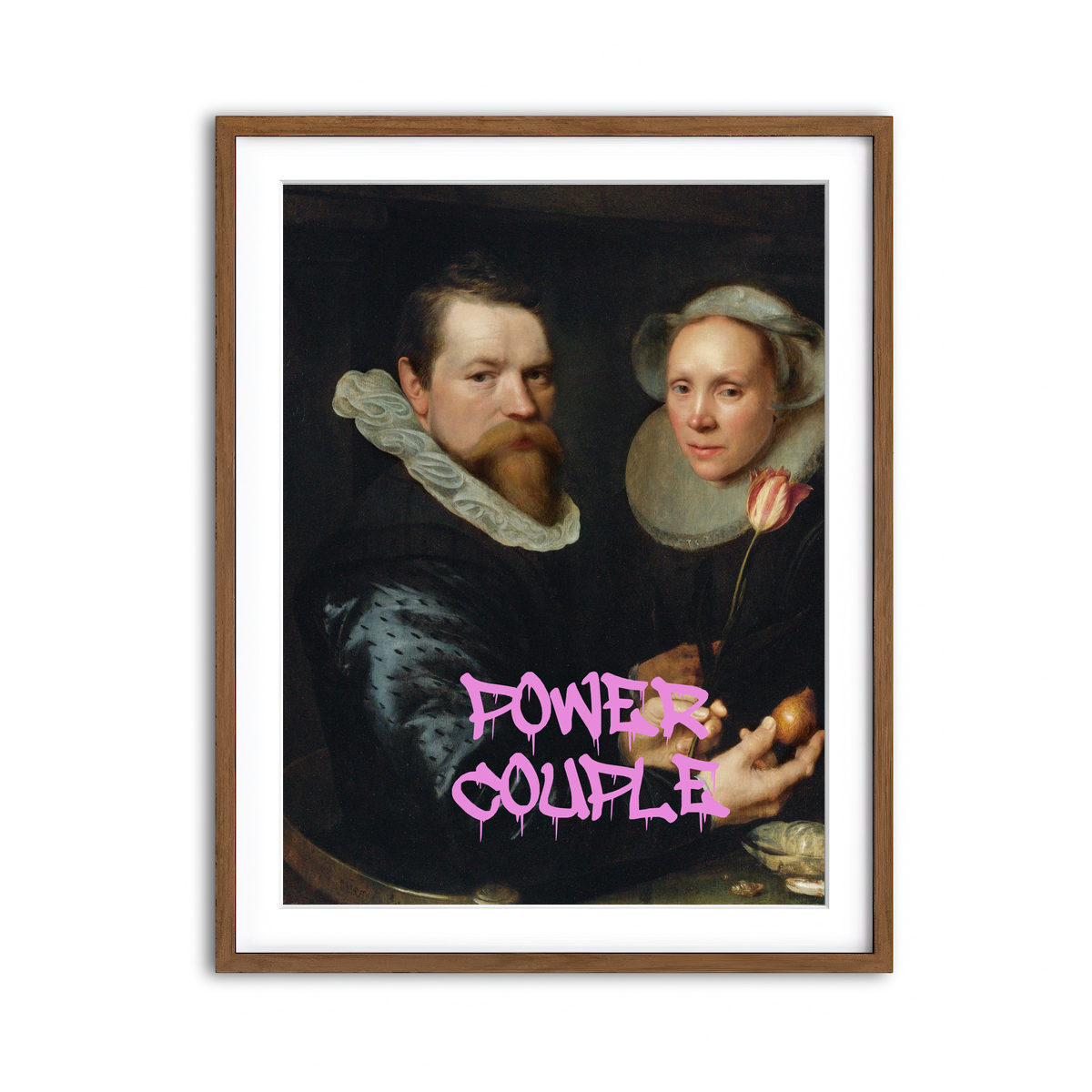 Framed Print 3x4 Walnut