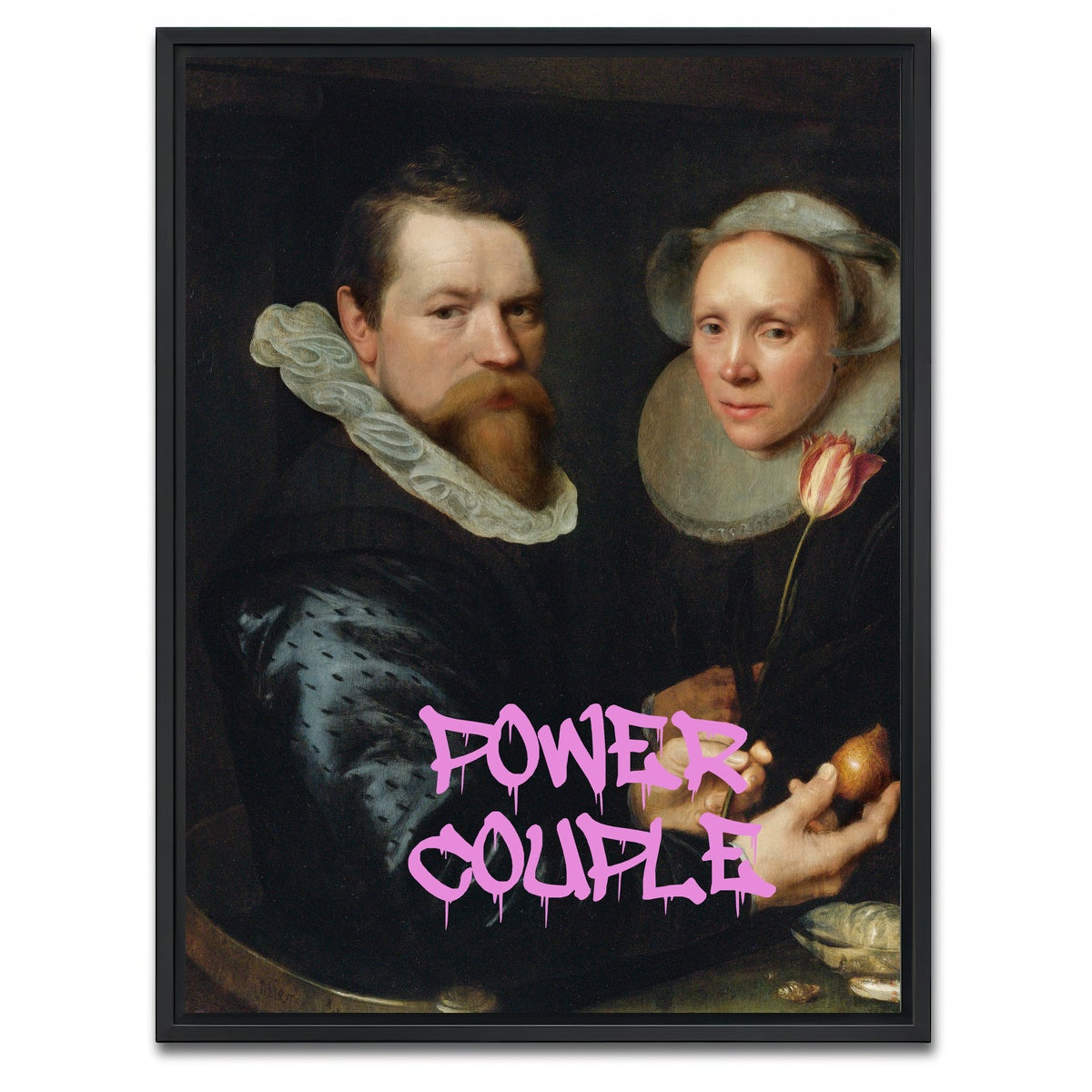 AUTO-MOCKUP WHITE | Us Against The World | 1 Piece | Black Framed Canvas | group=3x4