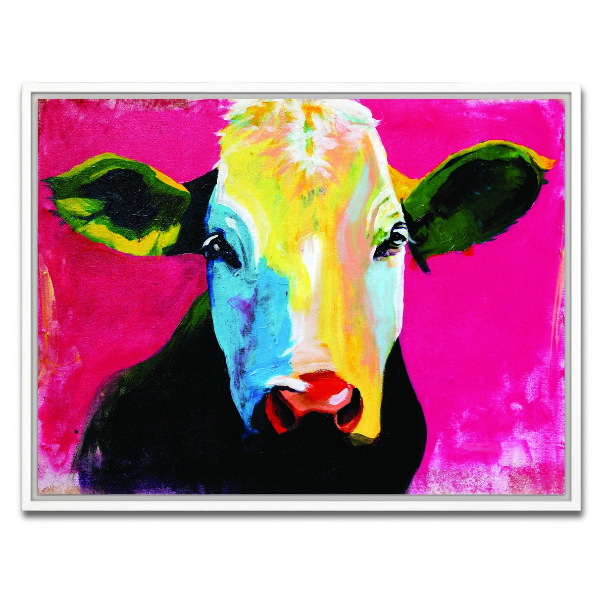 AUTO-MOCKUP WHITE | VACHE | 1 Piece | White Framed Canvas | group=4x3
