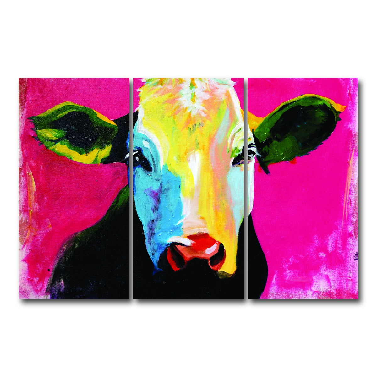 AUTO-MOCKUP WHITE | VACHE | 3 Piece | Gallery Wrap Canvas | group=12x24