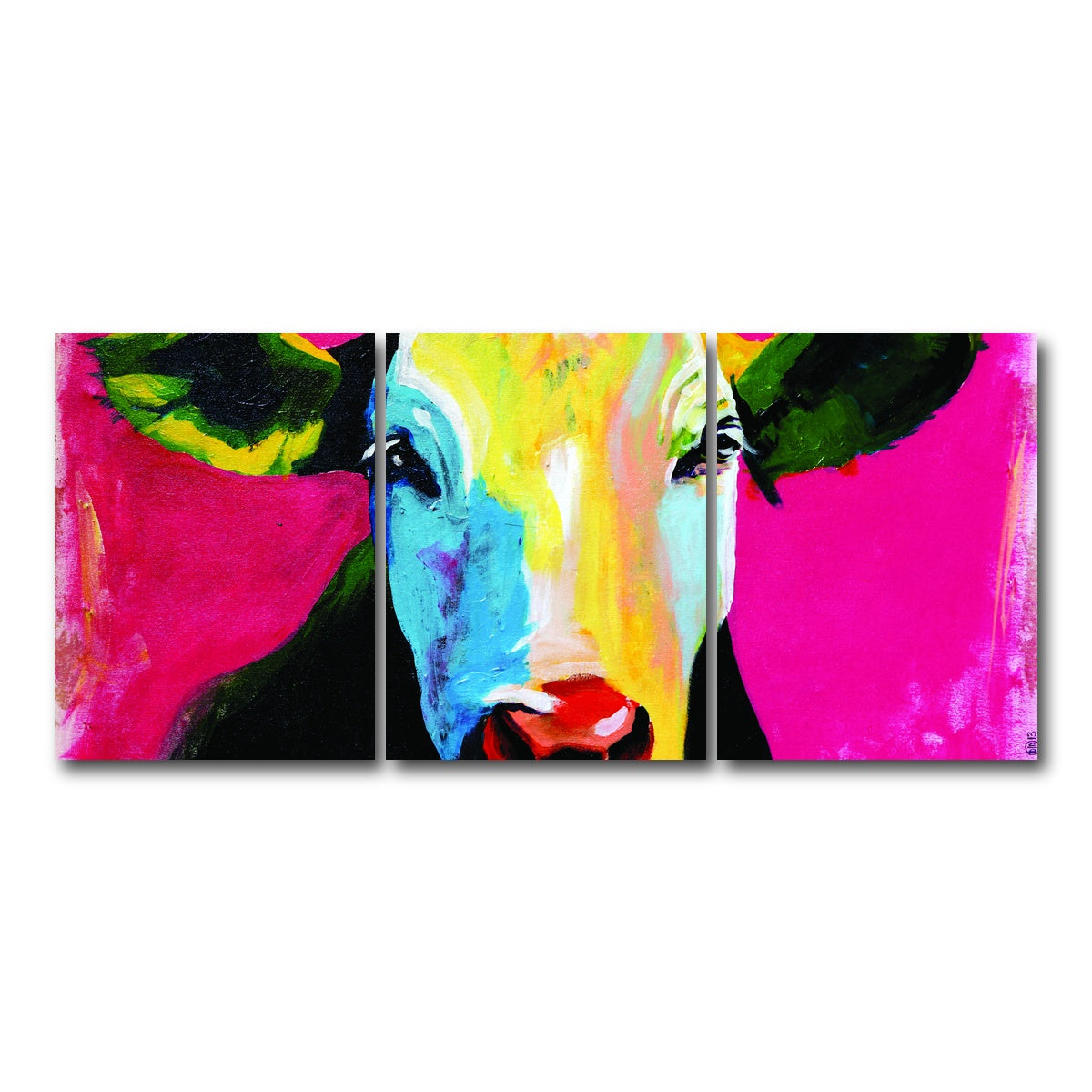 AUTO-MOCKUP WHITE | VACHE | 3 Piece | Gallery Wrap Canvas | group=18x24