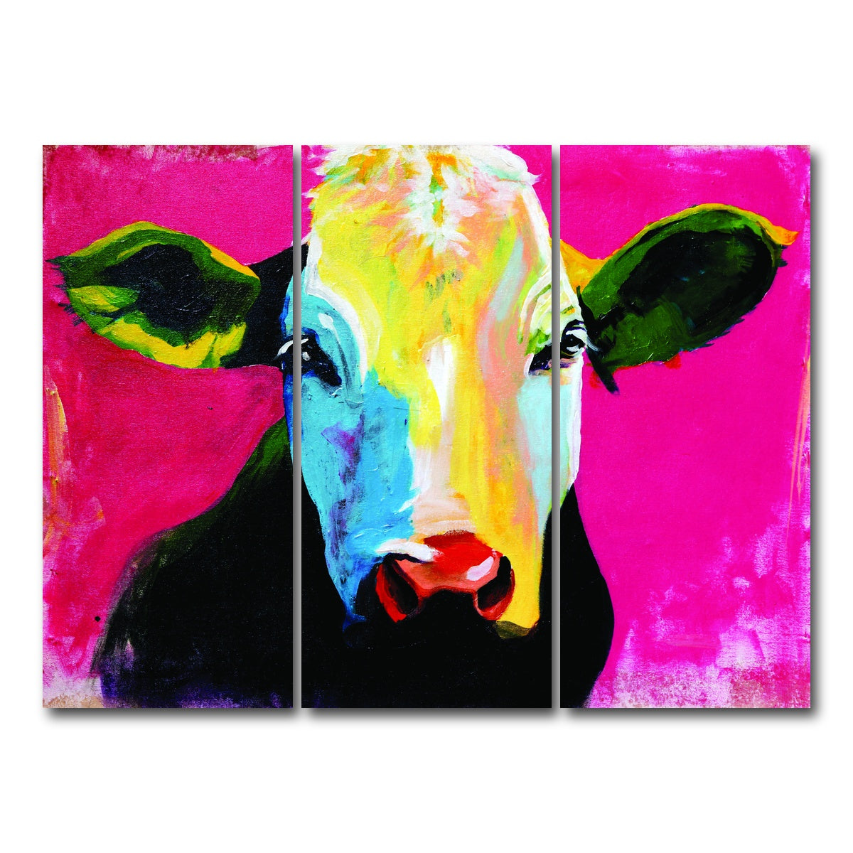 AUTO-MOCKUP WHITE | VACHE | 3 Piece | Gallery Wrap Canvas | group=8x18