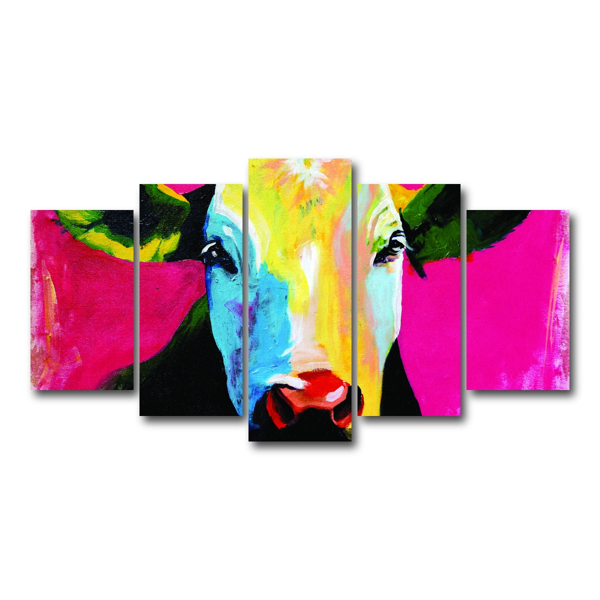 AUTO-MOCKUP WHITE | VACHE | 5 Piece | Gallery Wrap Canvas | group=5_normal