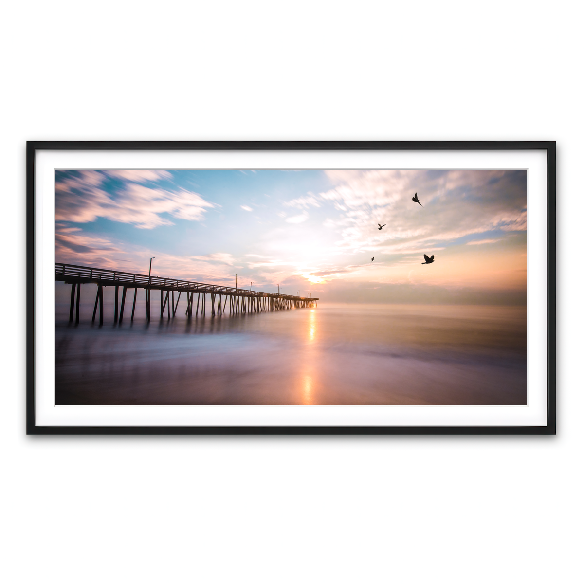 Framed Print 2x1 Black