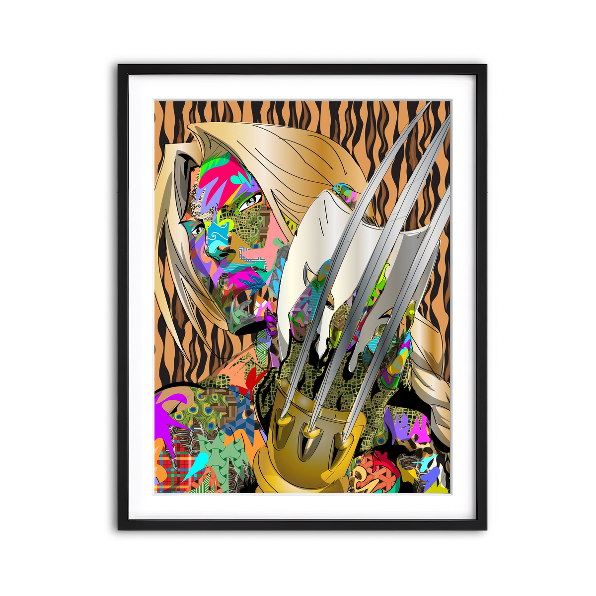 Framed Print 3x4 Black