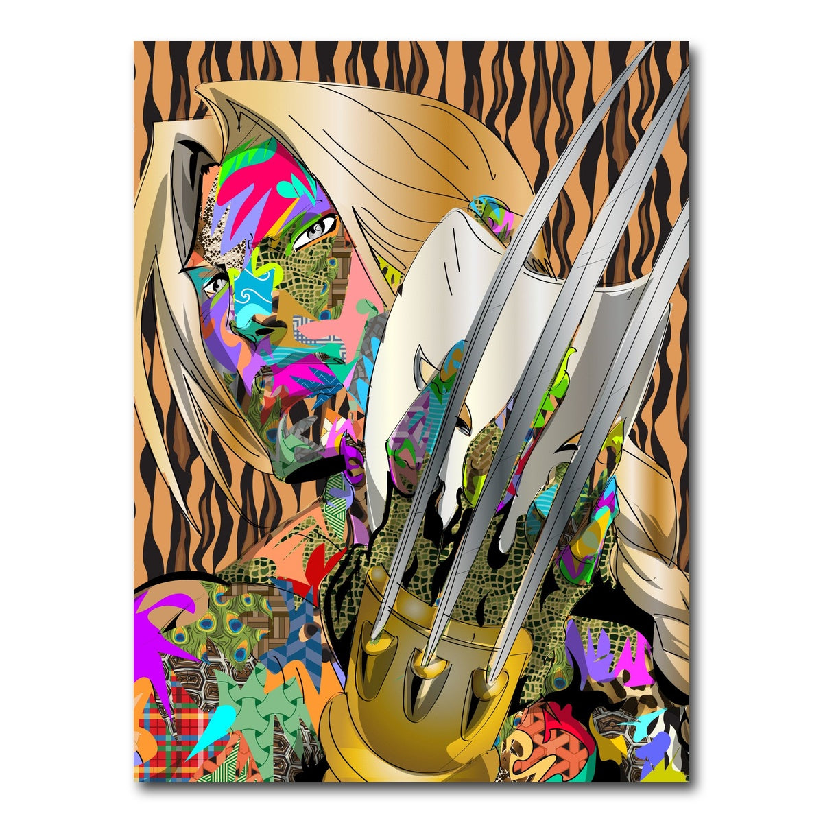 AUTO-MOCKUP WHITE | VEGA | 1 Piece | Gallery Wrap Canvas | group=3x4