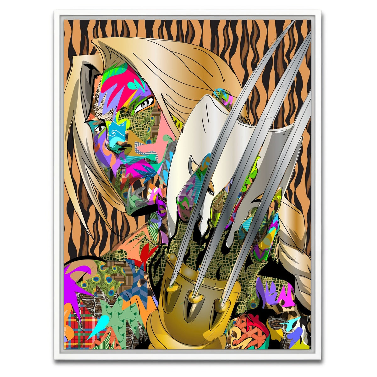 AUTO-MOCKUP WHITE | VEGA | 1 Piece | White Framed Canvas | group=3x4