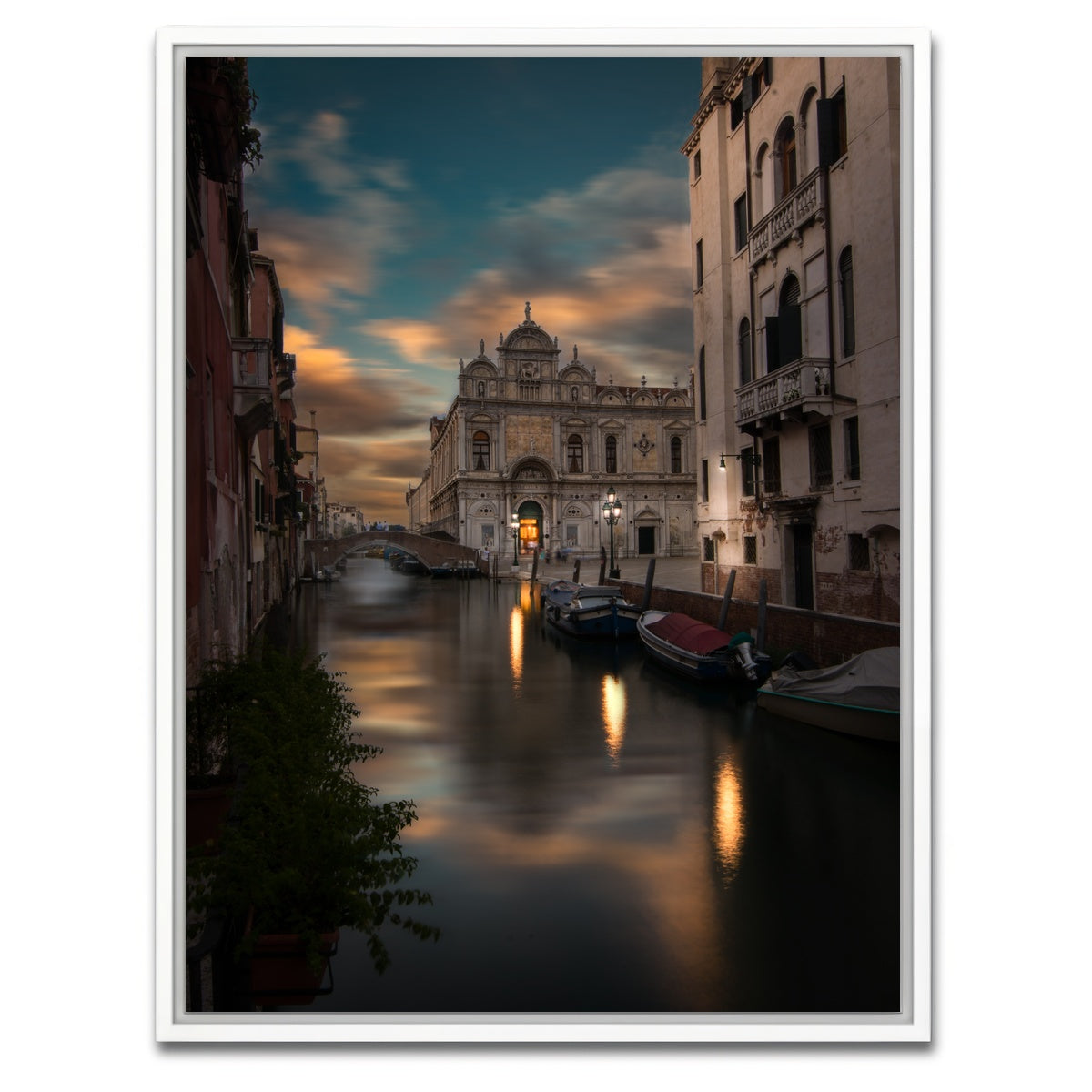 AUTO-MOCKUP WHITE | VENEZIA | 1 Piece | White Framed Canvas | group=3x4