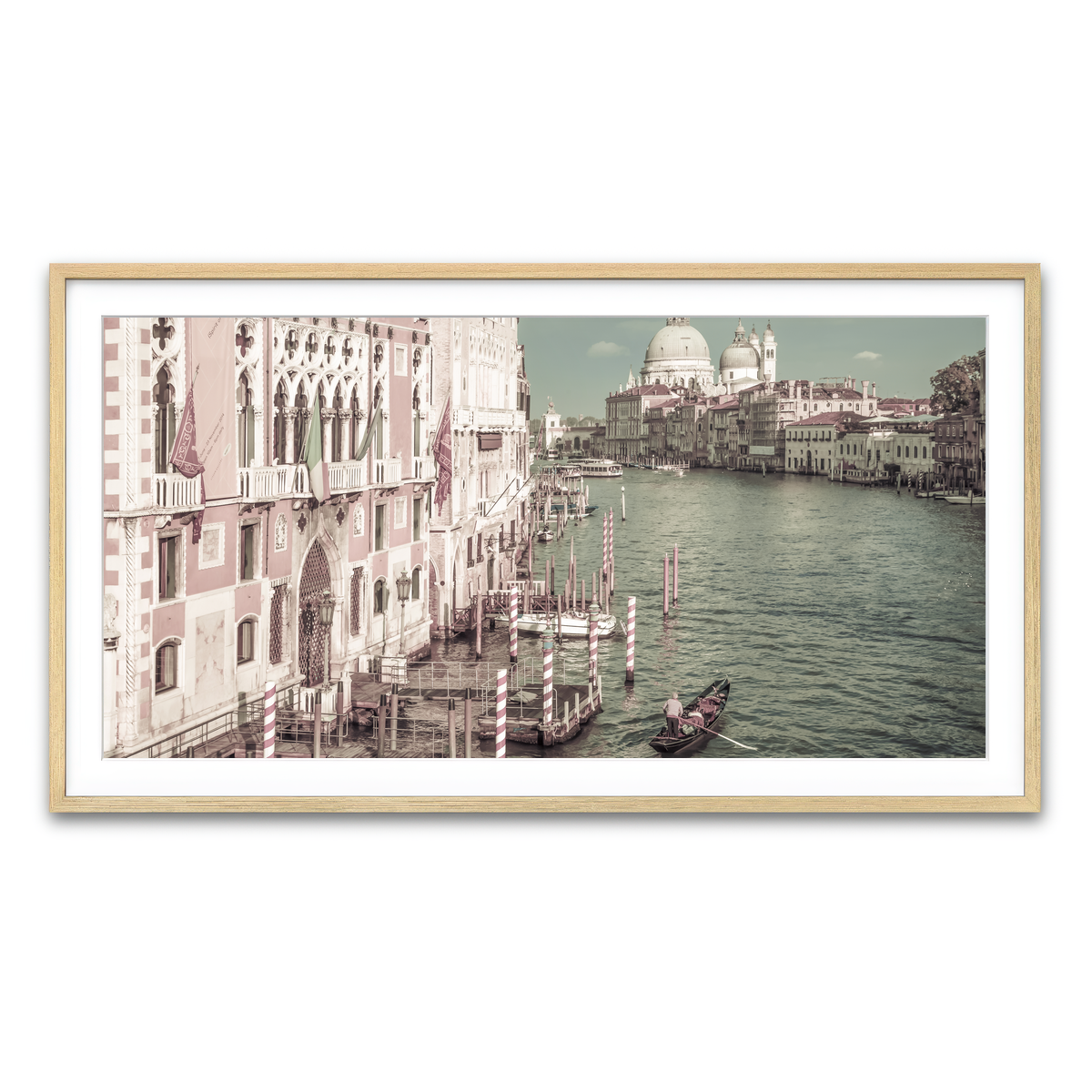 Framed Print 2x1 Natural