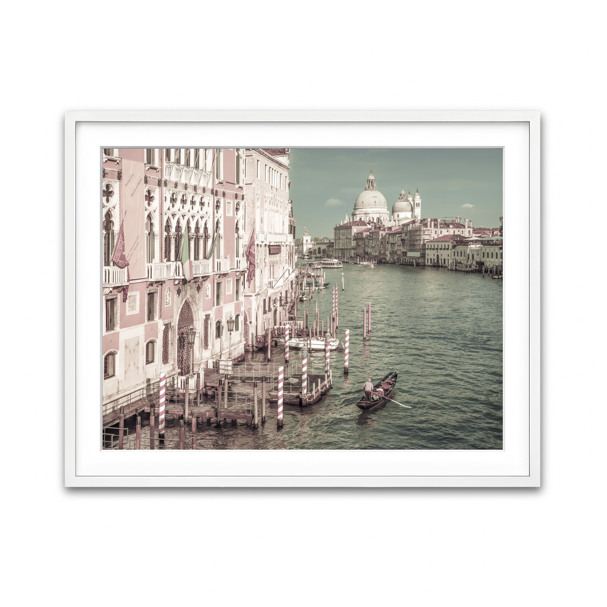 Framed Print 4x3 White