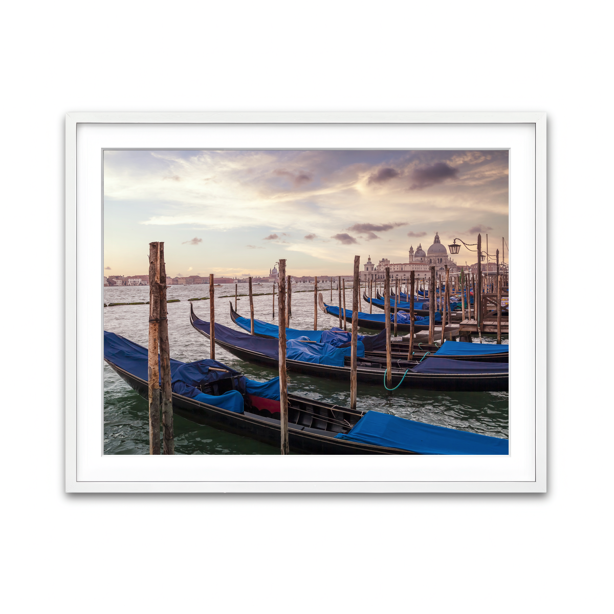 Framed Print 4x3 White