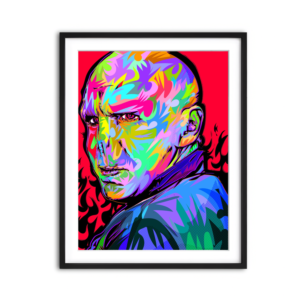 Framed Print 3x4 Black