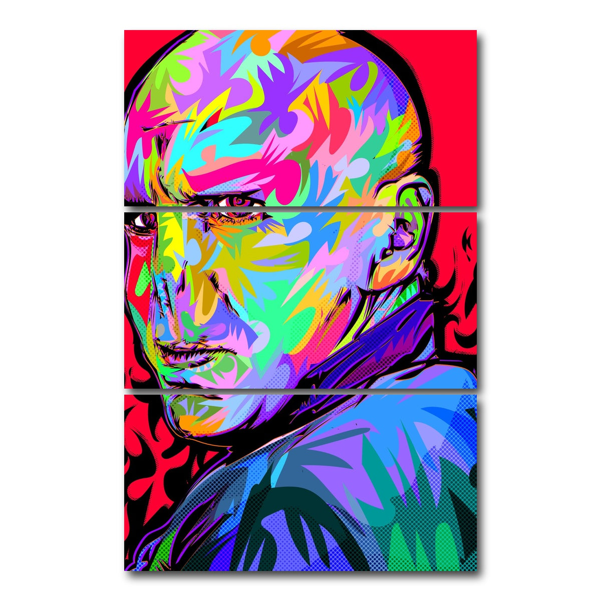 AUTO-MOCKUP WHITE | VOLDEMORT | 3 Piece | Gallery Wrap Canvas | group=12x24_stacked