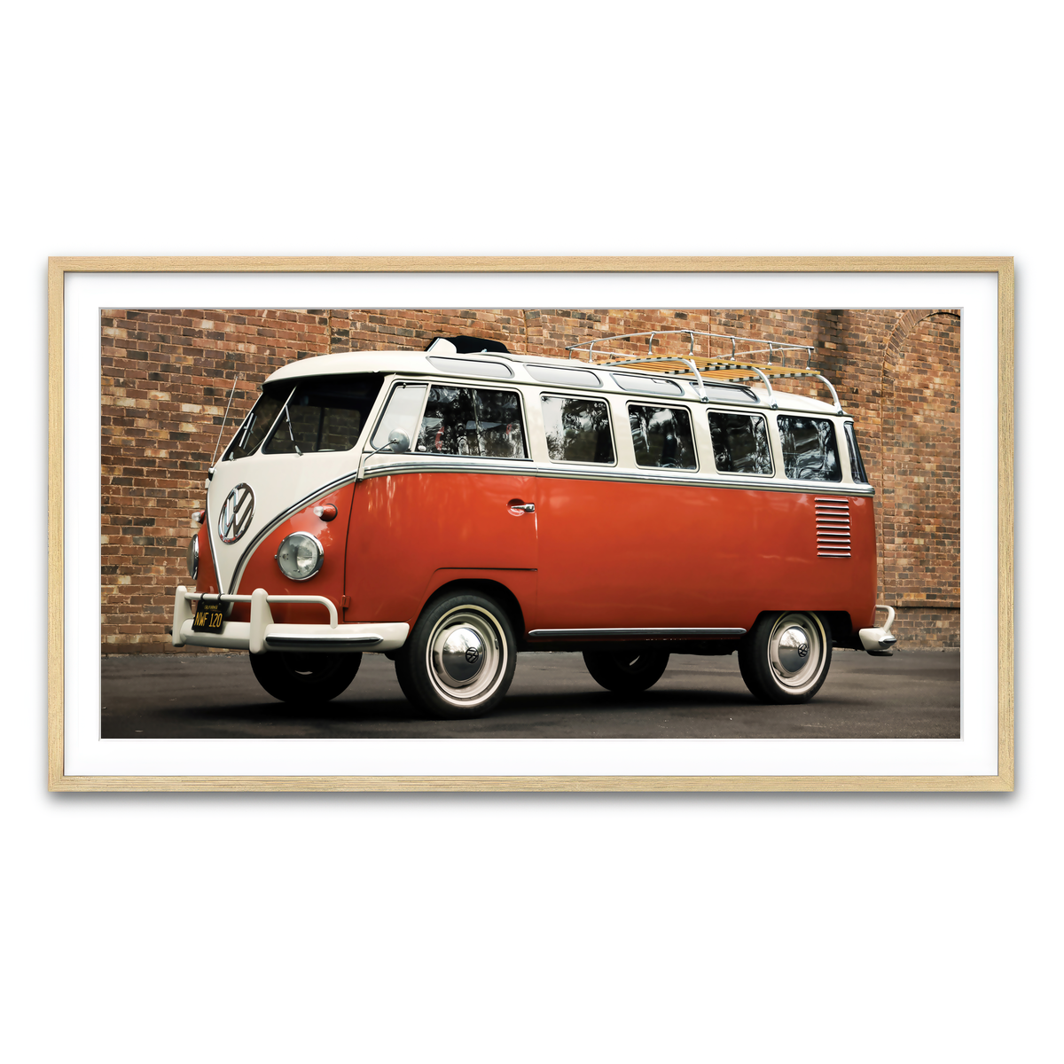 Framed Print 2x1 Natural