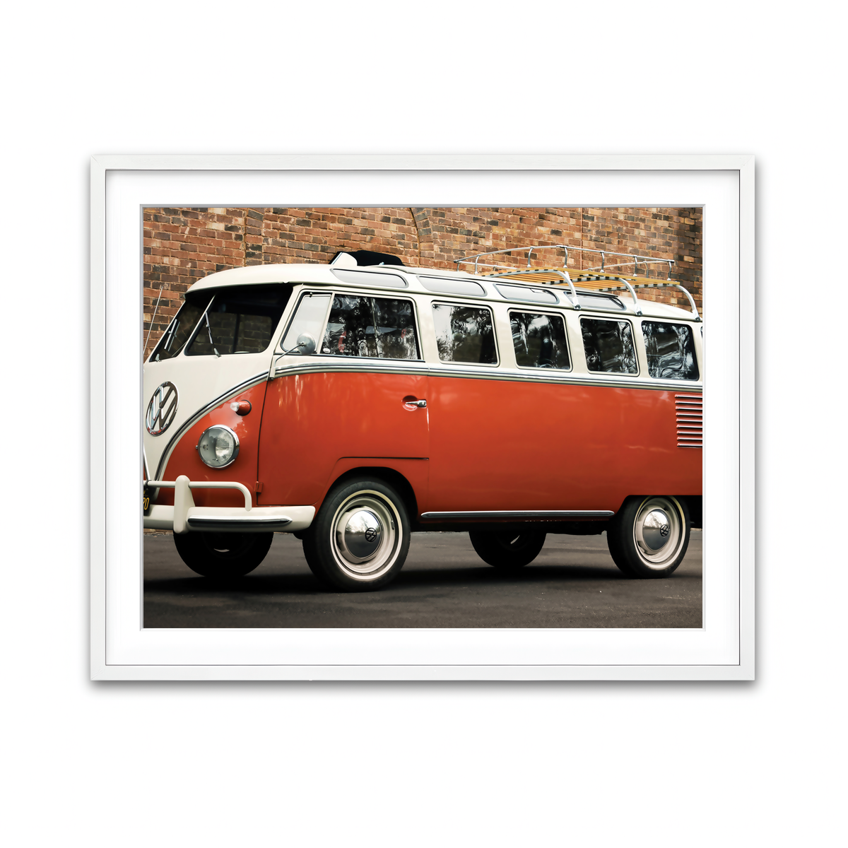 Framed Print 4x3 White