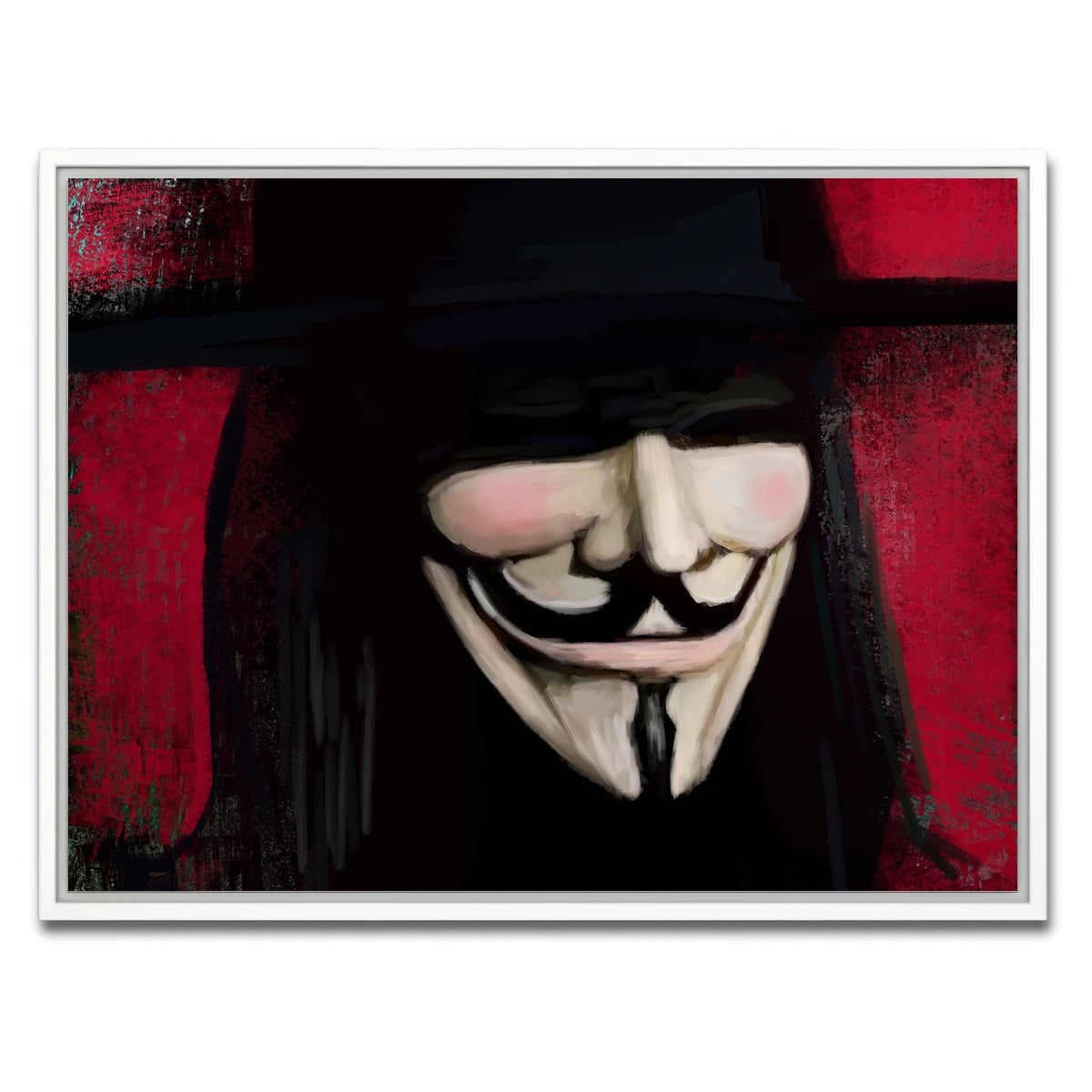 AUTO-MOCKUP WHITE | V Close Up | 1 Piece | White Framed Canvas | group=4x3