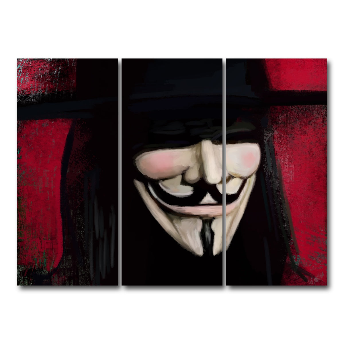 AUTO-MOCKUP WHITE | V Close Up | 3 Piece | Gallery Wrap Canvas | group=8x18