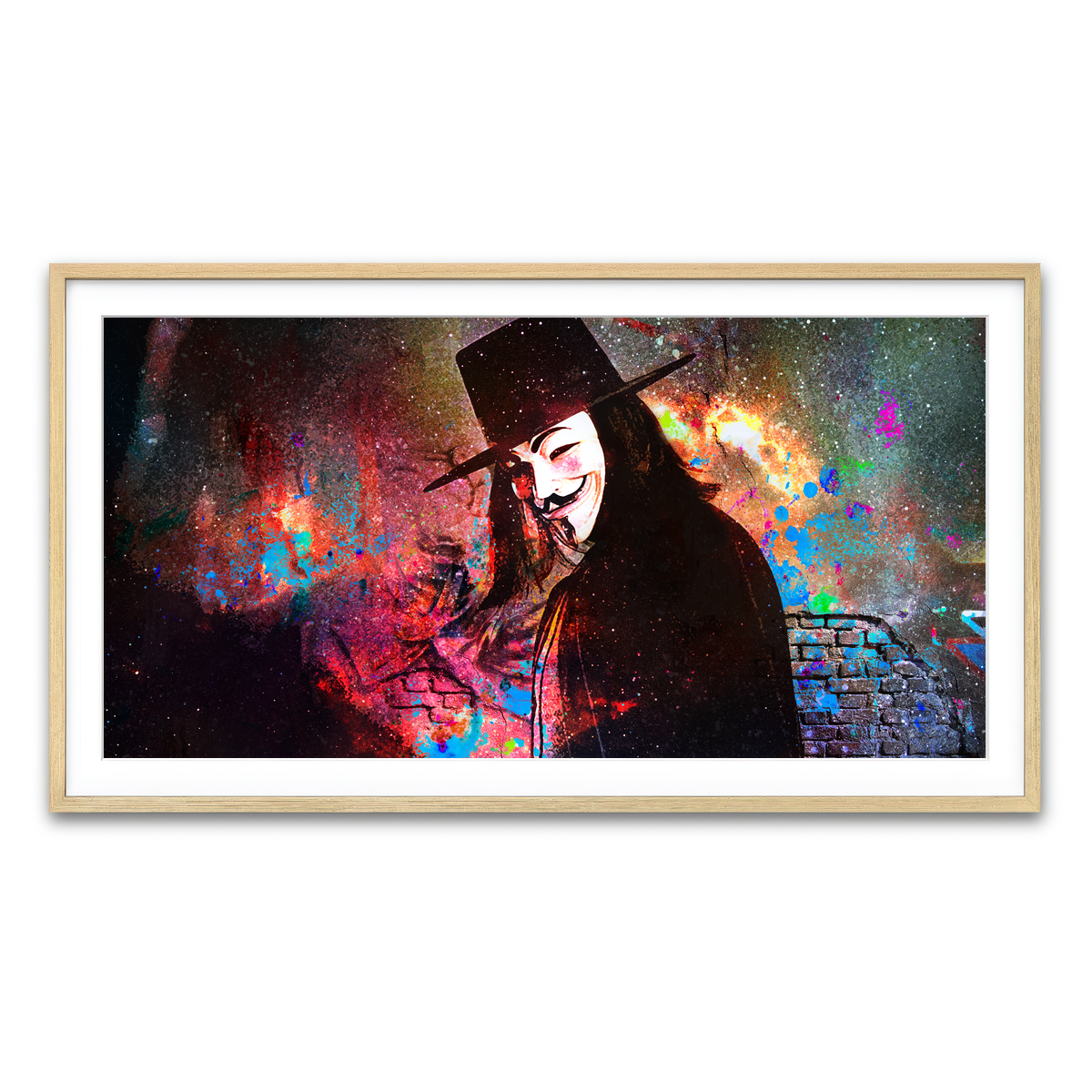 Framed Print 2x1 Natural